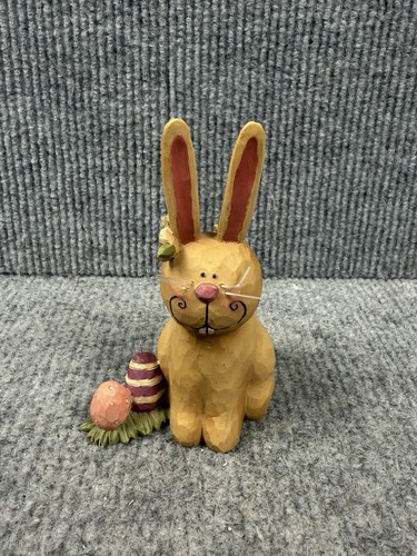 Blossom bucket bunny figurine - blossom,